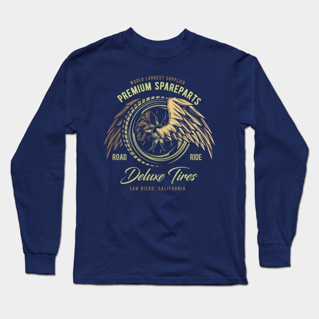 Deluxe Tires Long Sleeve T-Shirt by Verboten